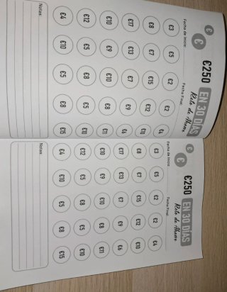 Libro retos ahorrar dinero