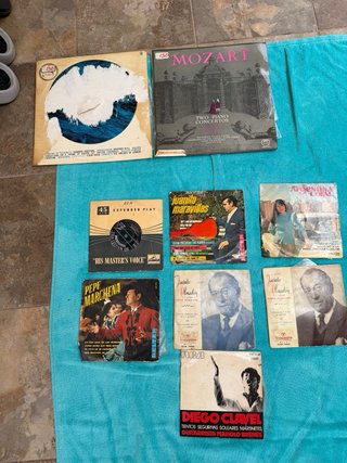 Lote de Vinilos Clásicos y Pop