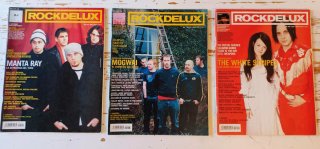 Lote revistas Rockdelux nº 206, 207 y 209. Sin CD.