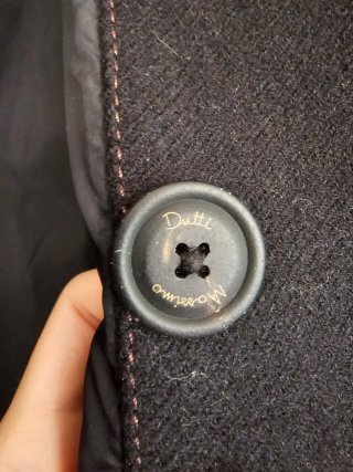 Chaquetón Massimo Dutti Negro Talla XL