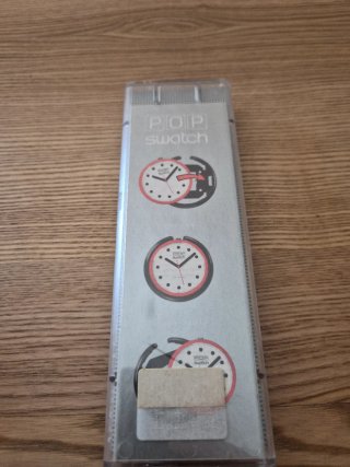 Swatch POP nuovo, scatola danneggiata