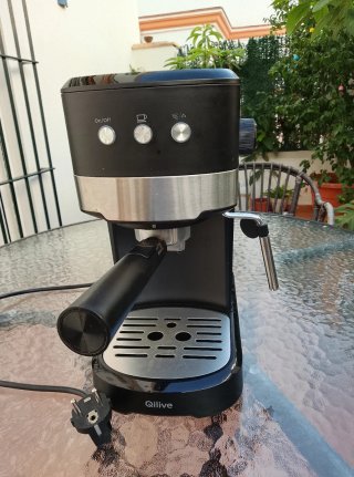 Cafetera Qilive Negra