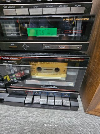 Equipo Música Vintage SANYO Tocadiscos 1983