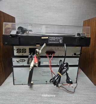 Equipo Música Vintage SANYO Tocadiscos 1983