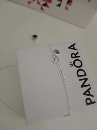 Collar Pandora Corazón Verde