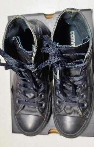 Converse nere donna n. 37