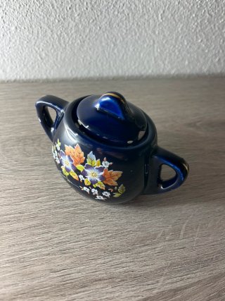 Zuccheriera ceramica dipinta a mano