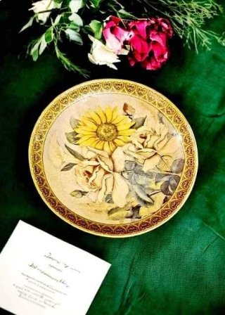 Piattino Capodimonte Fatto a Mano
