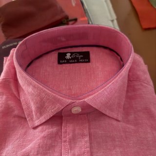 Camisa El Pulpo Lino Fucsia Talla S