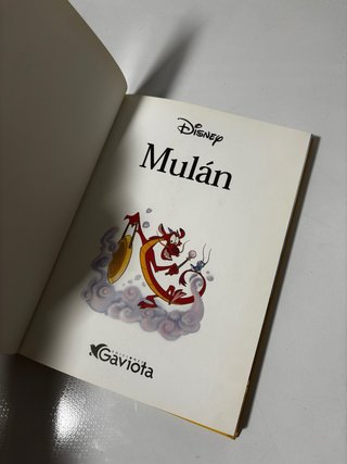 Mulán libro
