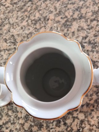 Juego de café Bavaria porcelana numerado