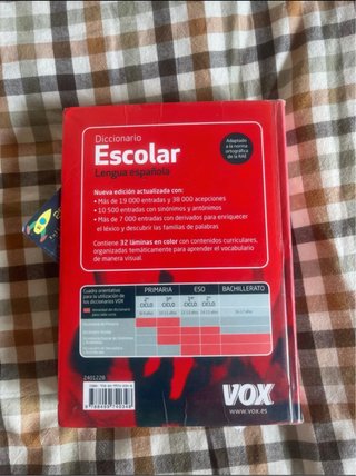 Diccionario Escolar de la Lengua Española