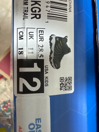 Botas Skechers KGR Trail Talla 12 Niños