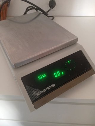 Balanza de precisión Mettler PM3000