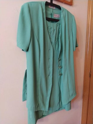 Vestido con chaqueta talla 44