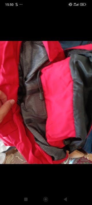 Chaqueta infantil roja