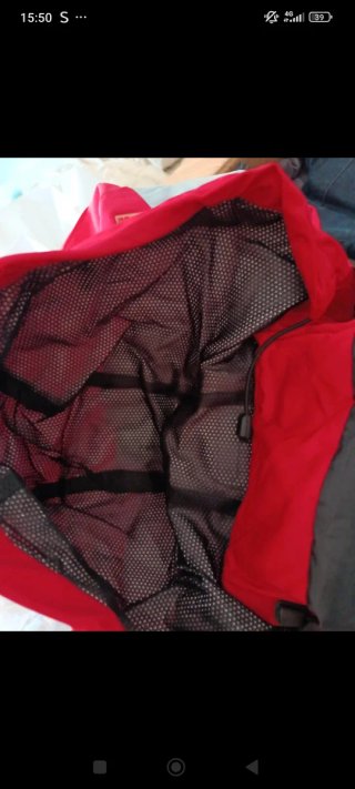 Chaqueta infantil roja