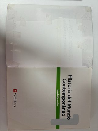 Historia del mundo contemporáneo 1 Bachillerato