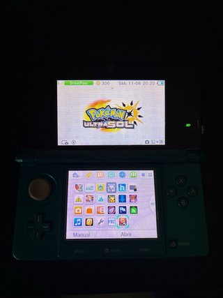 Nintendo 3DS Aqua Blue con juegos digitales