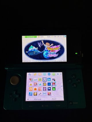 Nintendo 3DS Aqua Blue con juegos digitales