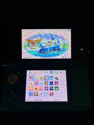 Nintendo 3DS Aqua Blue con juegos digitales