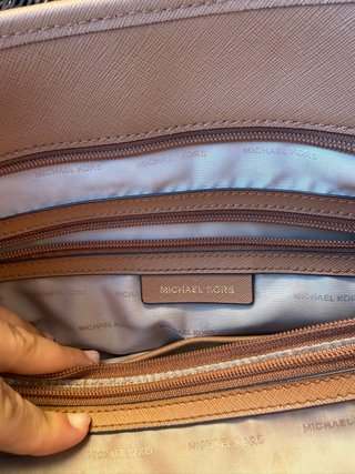 Bolso Michael Kors Marrón y Dorado