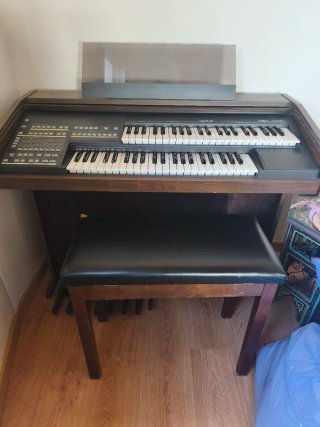 Órgano electrónico dos teclados viscount rbx1000