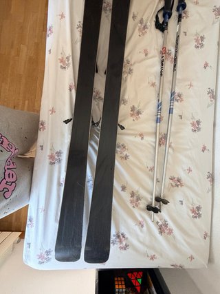 Sci Volkl Sensor 170cm con Bastoni