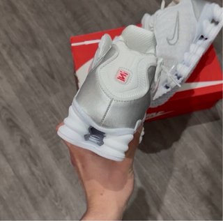 Nike Shox TL Blancas Plata