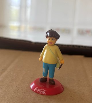 Mini Figura Pedro Heidi Coca-Cola