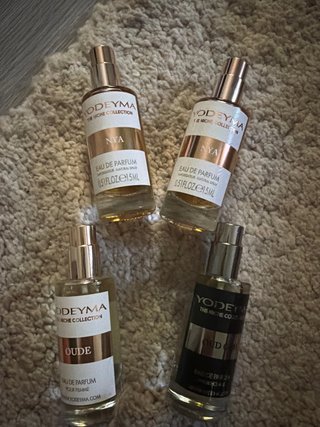 Lote 4 Mini Perfumes YODEYMA