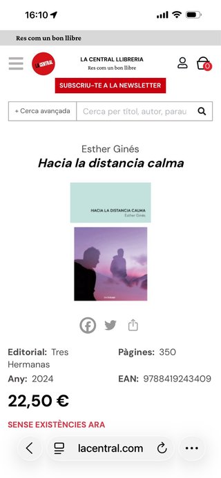 Hacia la distancia calma