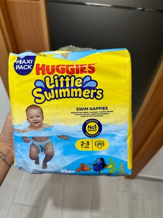 Pañales Huggies Little Swimmers Talla 2-3 (3-8kg)