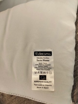 Todocama - Edredón/Relleno nórdico 80x160