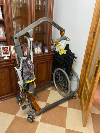 Grúa para personas mayores