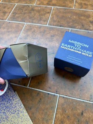 Swatch Mission to Earthphase Moonshine Gold