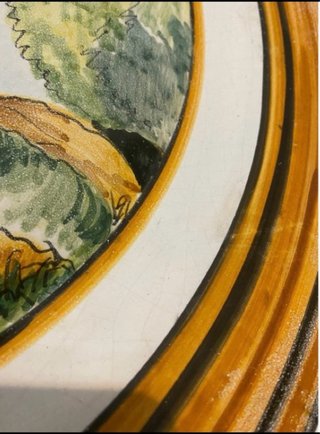 Riproduzione Goya “Il Parasole” in Maiolica..3.800