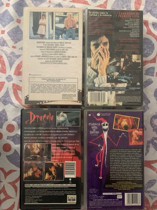Lote de Películas VHS. La unica que se ce un poco