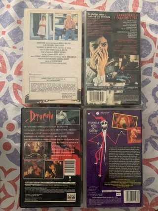 Lote de Películas VHS. La unica que se ce un poco