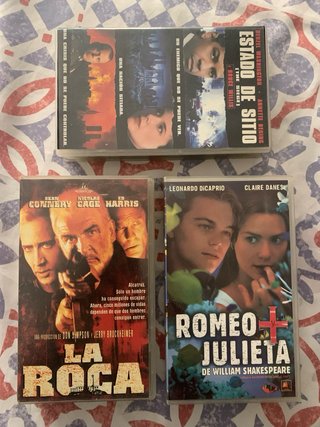 Lote de Películas VHS. La unica que se ce un poco