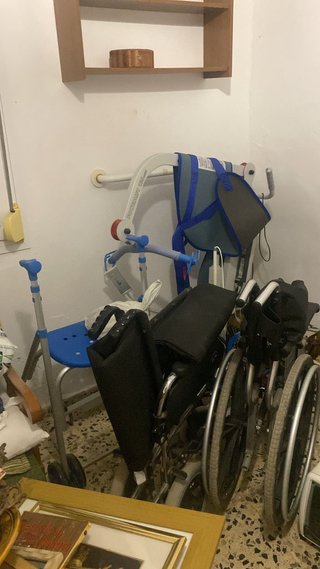 Grúa de segunda mano para personas mayores