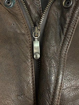 Trussardi Giacca Uomo 50 Cappotto Pelle Marrone