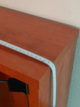 Mueble DVDs/CDs con baldas de cristal