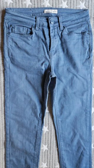 Pantalón vaquero azul claro mujer T.34