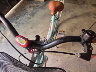 Bicicleta Paseo Turquesa con Cesta