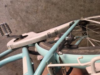 Bicicleta Paseo Turquesa con Cesta