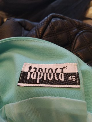 Vestido verde largo talla 46