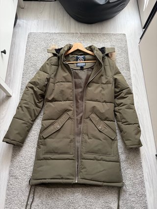Parka Geographical Norway Verde Oliva Larga