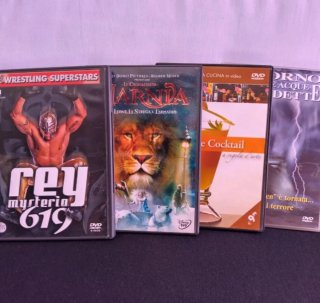 Lotto 4 DVD: Narnia, Cocktail, Rey Mysterio, Acque