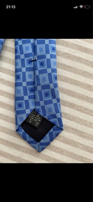 Corbata Olimpo Azul Cuadros